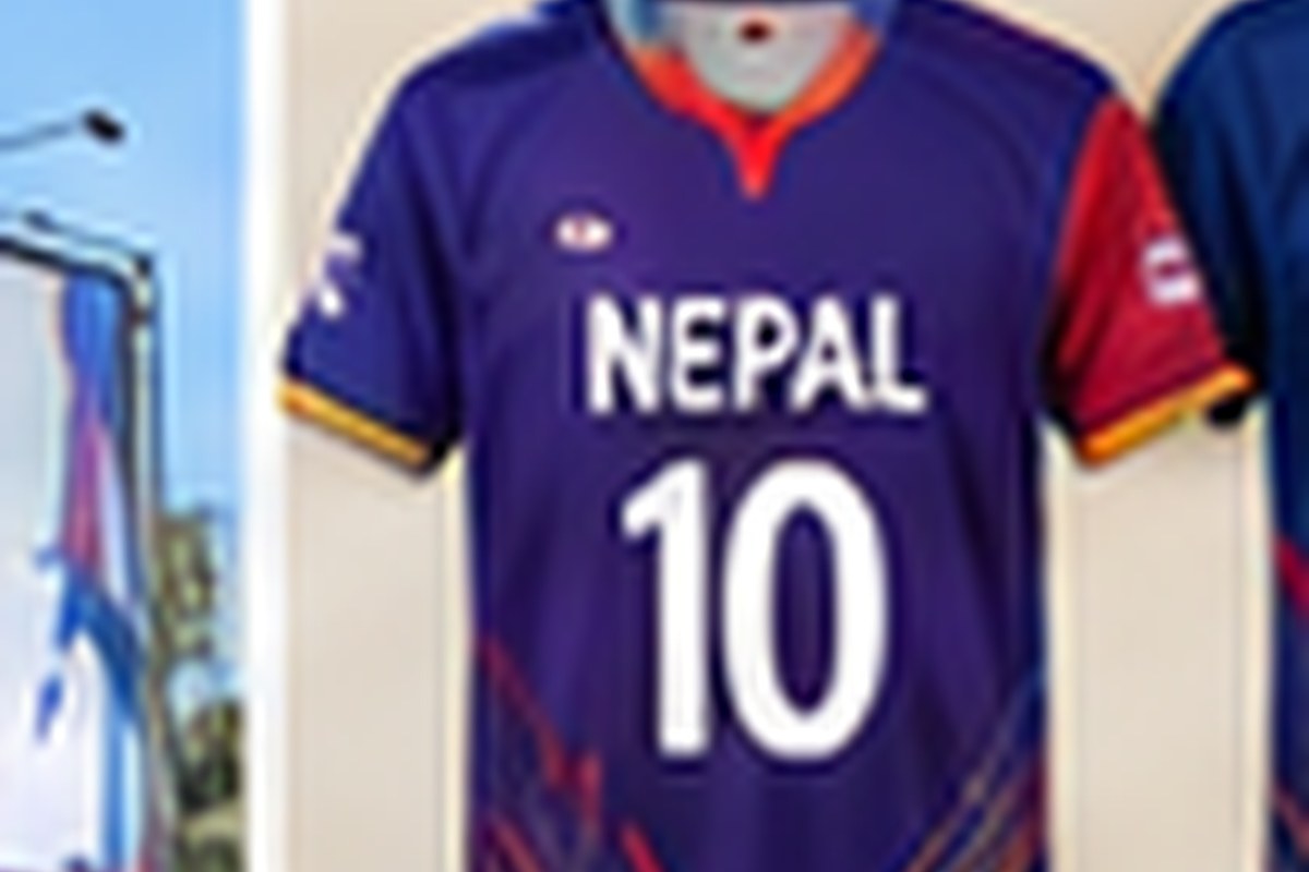Custom sports jersey printing example