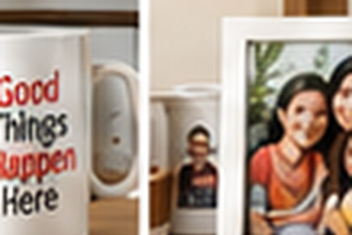 Family photo frame example